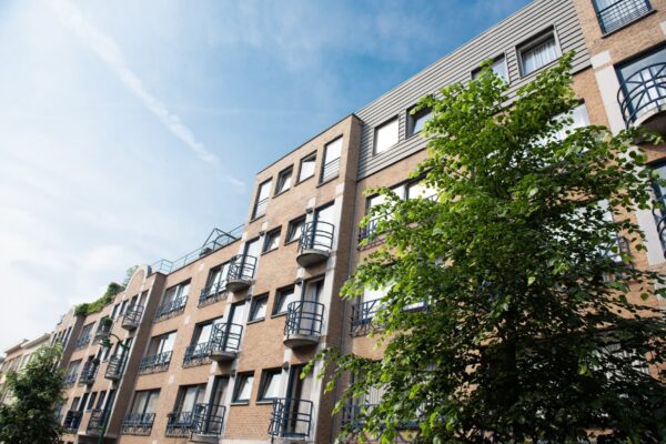 Mélopée Façade maison de repos - Bruxelles