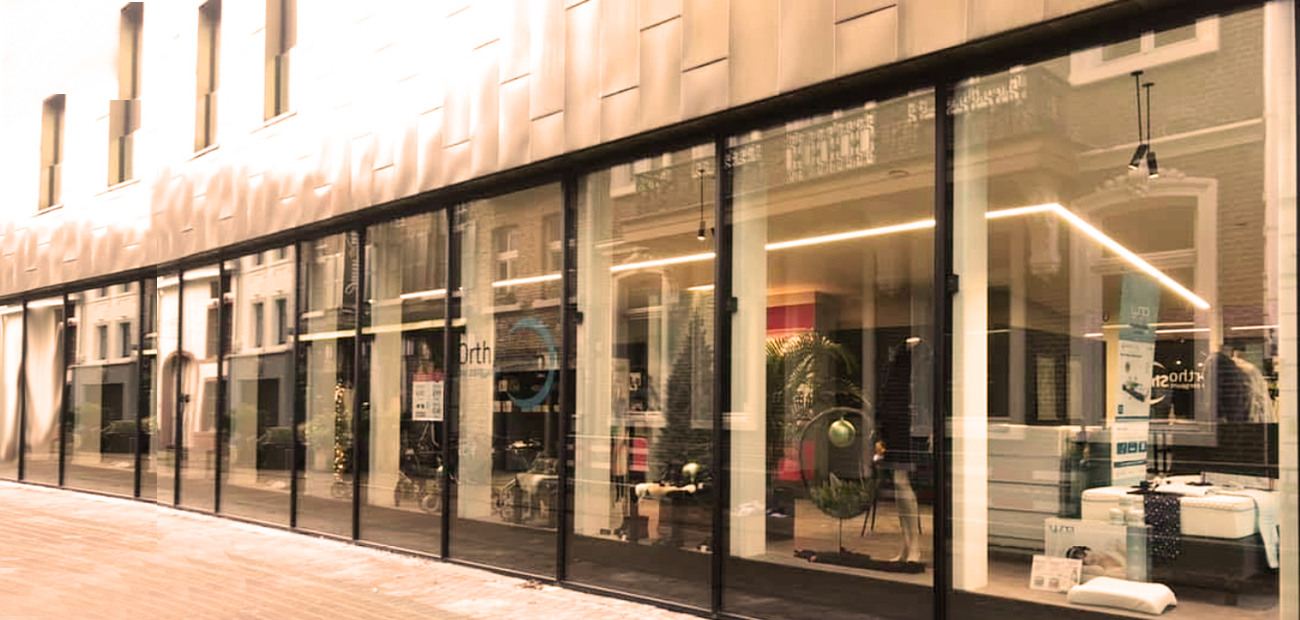 Etalage van OrthoShop