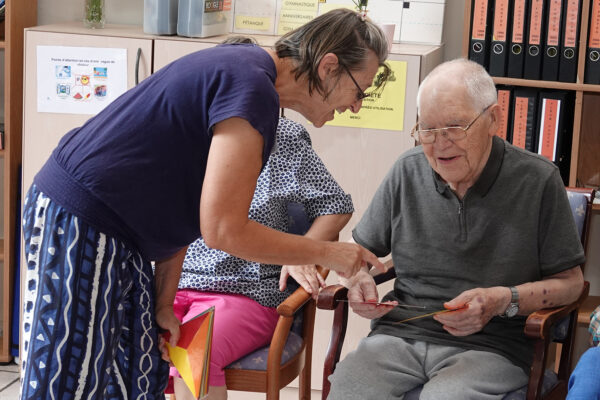 Les Sittelles - Groupe de personnes -Maison de repos - Chastre