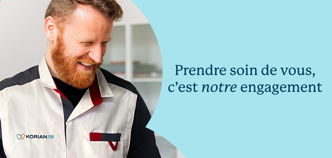 Soins infirmiers à domicile de Korian Home Care
